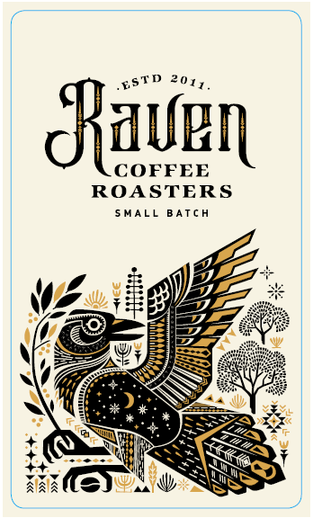 RAVENS COFFEE ROASTERS - WHOLE BEANS 500G